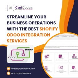 Streamlining Business Operations: Shopify Odoo Integration Services by CartCoders