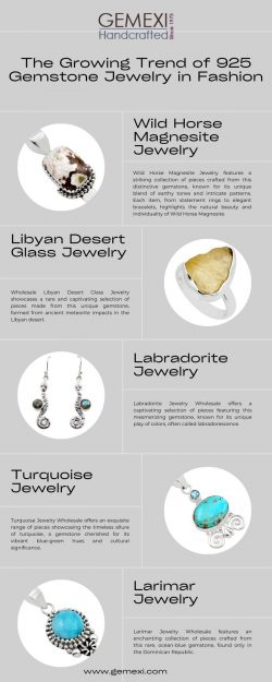 The Growing Trend of 925 Gemstone Jewelry in Fashion