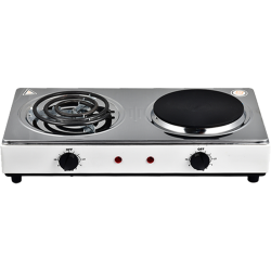 gas hob with electric hot plate burner Factory