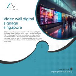 Premium Video Wall Digital Signage Solutions in Singapore