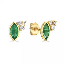 Luxury Diamond Stud Earrings at Wholesale Rate