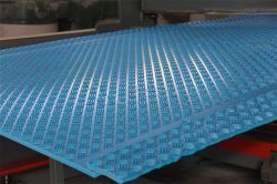 Excavator ground protection mats