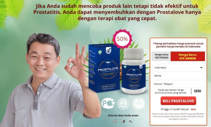 Prostalove Ulasan – Obat Prostalove,Prostalove Asli Atau Palsu,Prostalove Kapsul..