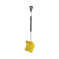 Yellow Aluminum Tube Snow Shovel