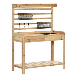 A Comprehensive Look at Wooden Potting Benches Manufacturing