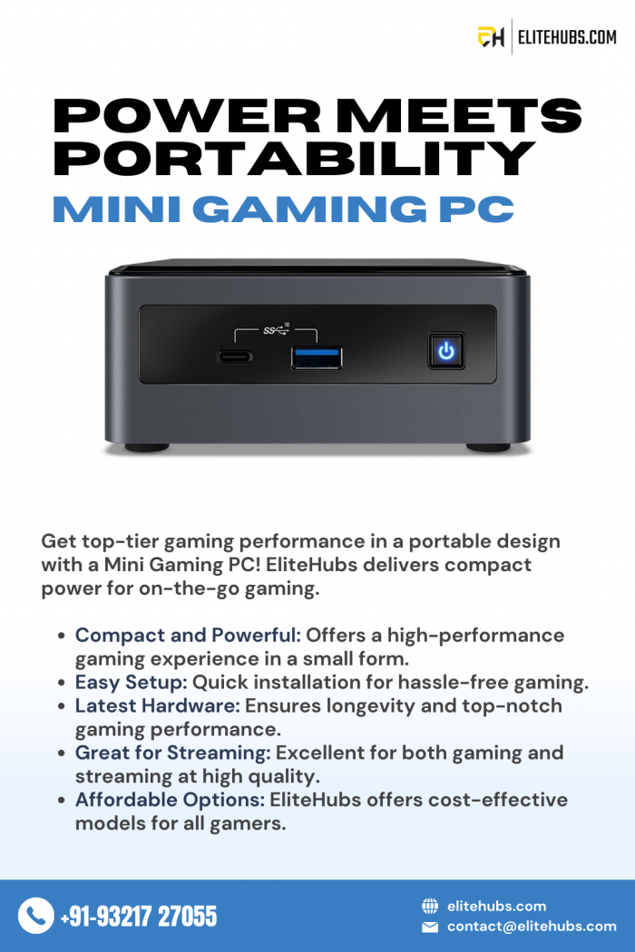 Mini Gaming PC: Power Meets Portability