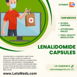 Buy Lenalidomide Capsules Online in Thailand and the Philippines – Affordable Prices at LetsMeds