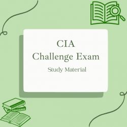 Get The CIA Challenge Exam Study Material at an Affordable Cost