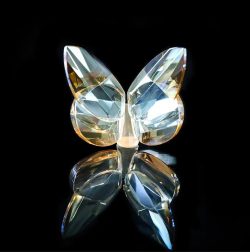 Crystal Animals Toys Faceted Crystal Butterfly