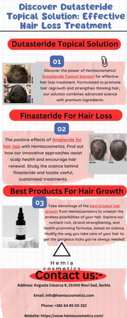 Effective Hair Loss Treatment: Dutasteride Topical Solution