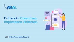 E-Kranti – Objectives, Importance, Schemes