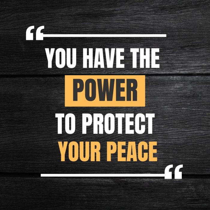 Dr. Etienne Archambault NewFoundLand: You have the power to protect your peace