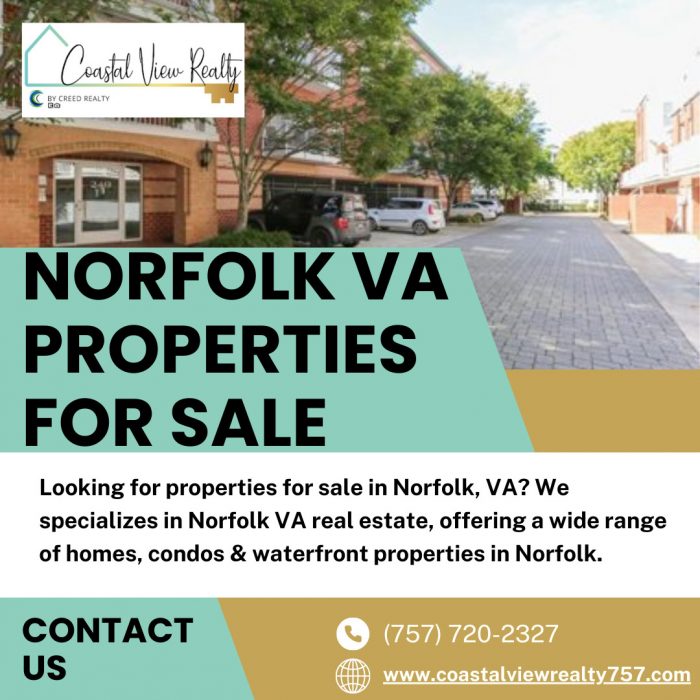 Find the Best Norfolk VA Properties for Sale Now