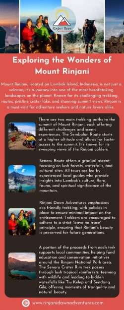 Unforgettable Mount Rinjani Trekking Adventure