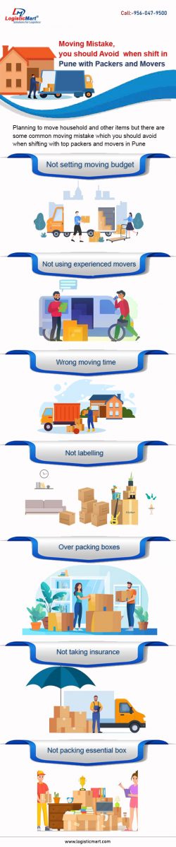 Moving Mistake, you should Avoid when shift in Pune with Packers and Movers