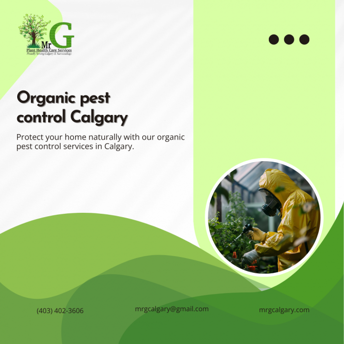 Discover safe, Organic pest control Calgary solutions at Mr. G Calgary.