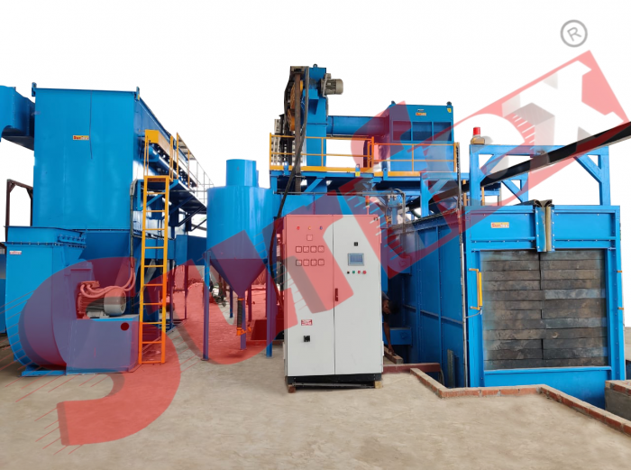 Shot Blasting Equipment for Continuous Wire Cleaning – Surfexindia