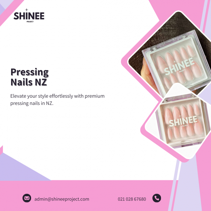 Discover top-quality Pressing Nails in NZ at Shinee Project