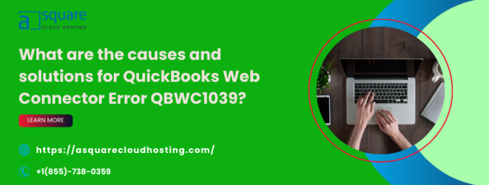 Troubleshooting QuickBooks Web Connector Error QBWC1039