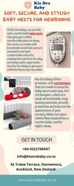 Soft, Secure, and Stylish Baby Nests For Newborns