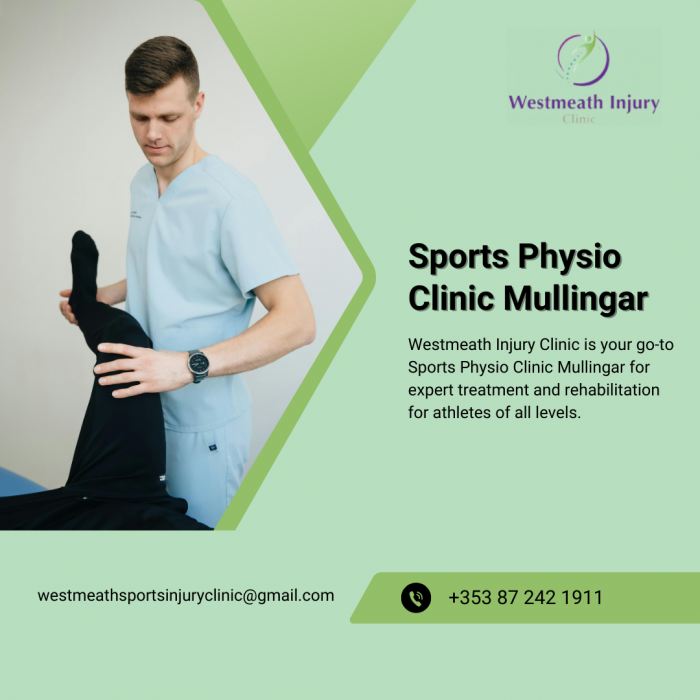 Reliable Sports Physio Clinic Mullingar offering treatment for pain relief