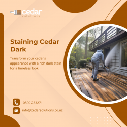 Are you looking for the best Staining Cedar Dark?