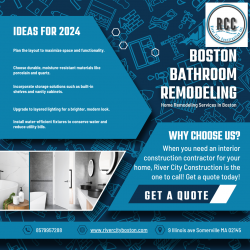 Top Boston Bathroom Remodeling Ideas for 2024