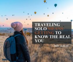 Eric Albuja Shares About Solo Traveling