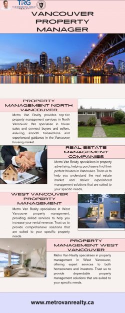 Real Estate Management Companies | Metro Van Realty