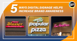 5 Ways Digital Signage Helps Increase Brand Awareness