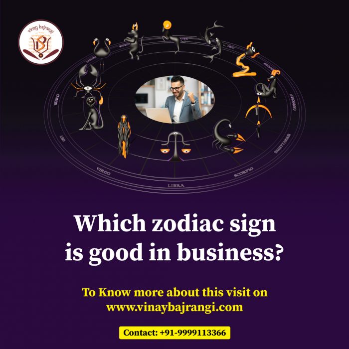 which zodiac sign is good in business