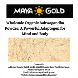 Wholesale Organic Ashwagandha Powder: A Powerful Adaptogen for Mind and Body