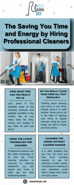 The Saving You Time and Energy by Hiring Professional Cleaners