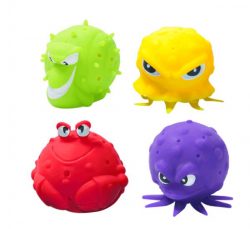 animal octopus crab snails sponge water absorbing beach toy for kids