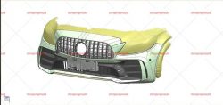 Modified Bumper Mould FOR Mercedes-Benz C