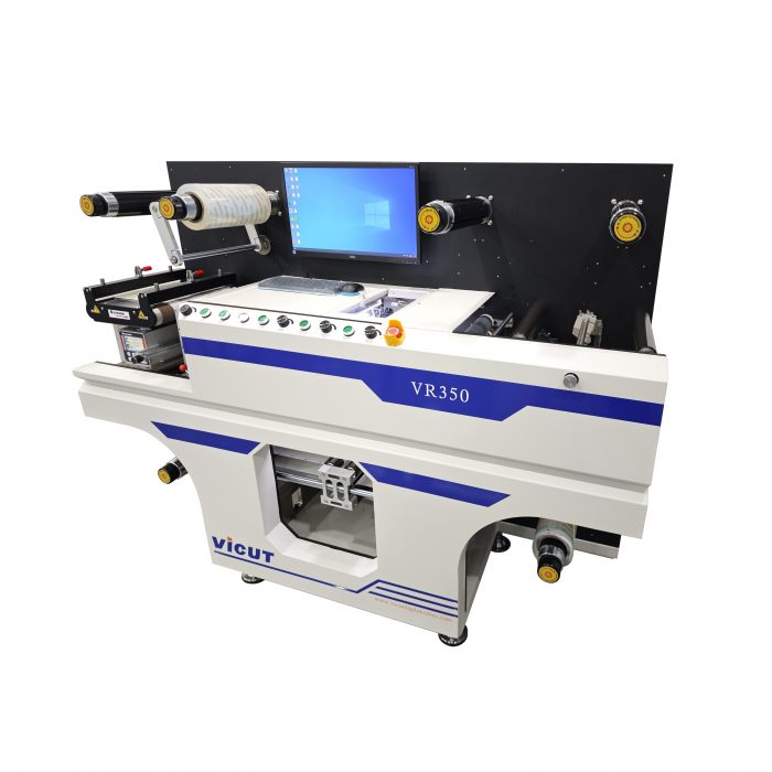 Multiple Blades Digital Label Cutter VR350