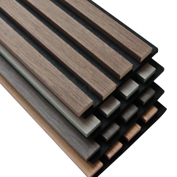 Acoustic Slat Wood Wall Panels