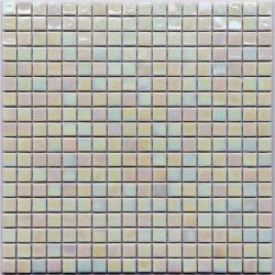 15x15mm Glass Mosaic with Dot Glued