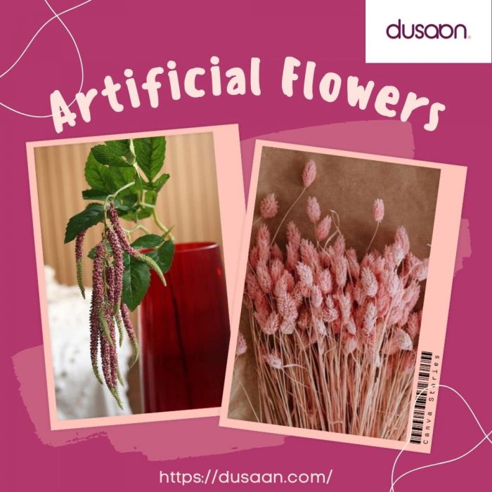 Artificial Flowers – Beautiful, Realistic Faux Flowers for Every Home | Dusaan