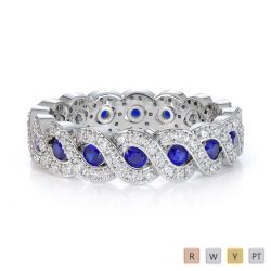 Sapphire Eternity Ring in UK