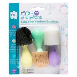 Explore Arts and Crafts Supplies, and Buy an Easi-Grip Texture Brushes Set of 3 from Creative Pl ...