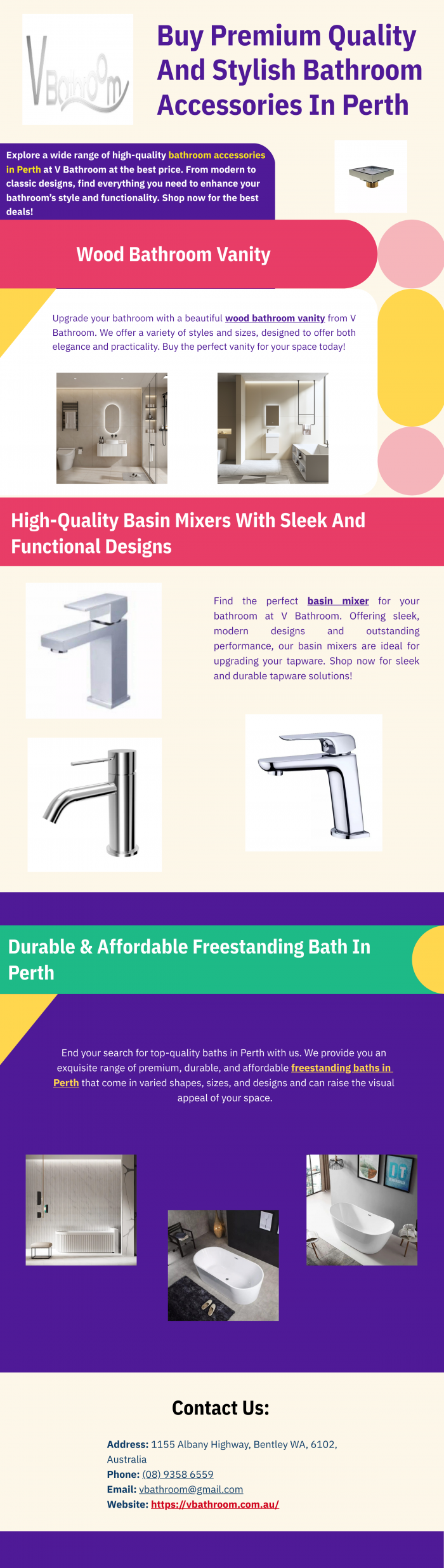 Buy Premium Quality And Stylish Bathroom Accessories In Perth