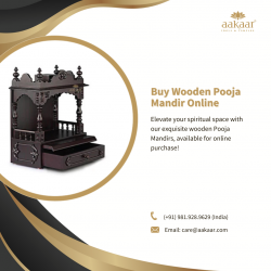 Buy Wooden Pooja Mandir Online and make your room cozy