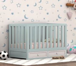 Premium Wooden Baby Bed Collection for New Parents | Wooden Street