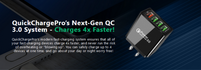 “QuickCharge Pro: Your Ultimate Fast-Charging Solution”