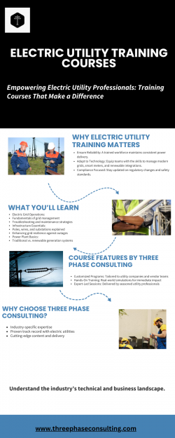 Enhance Your Skills with Three Phase Training’s Electric Utility Courses