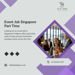 Event Job Singapore Part Time by In D Grey