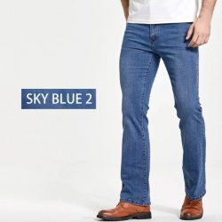 Effortless Style with Slim Bootcut Jeans for Men