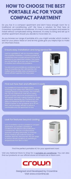 How to Choose the Best Portable AC for Your Compact Apartment