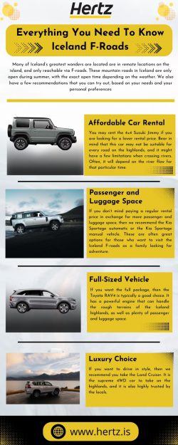 Drive Iceland F-Road with Rent a 4×4 from Hertz Iceland